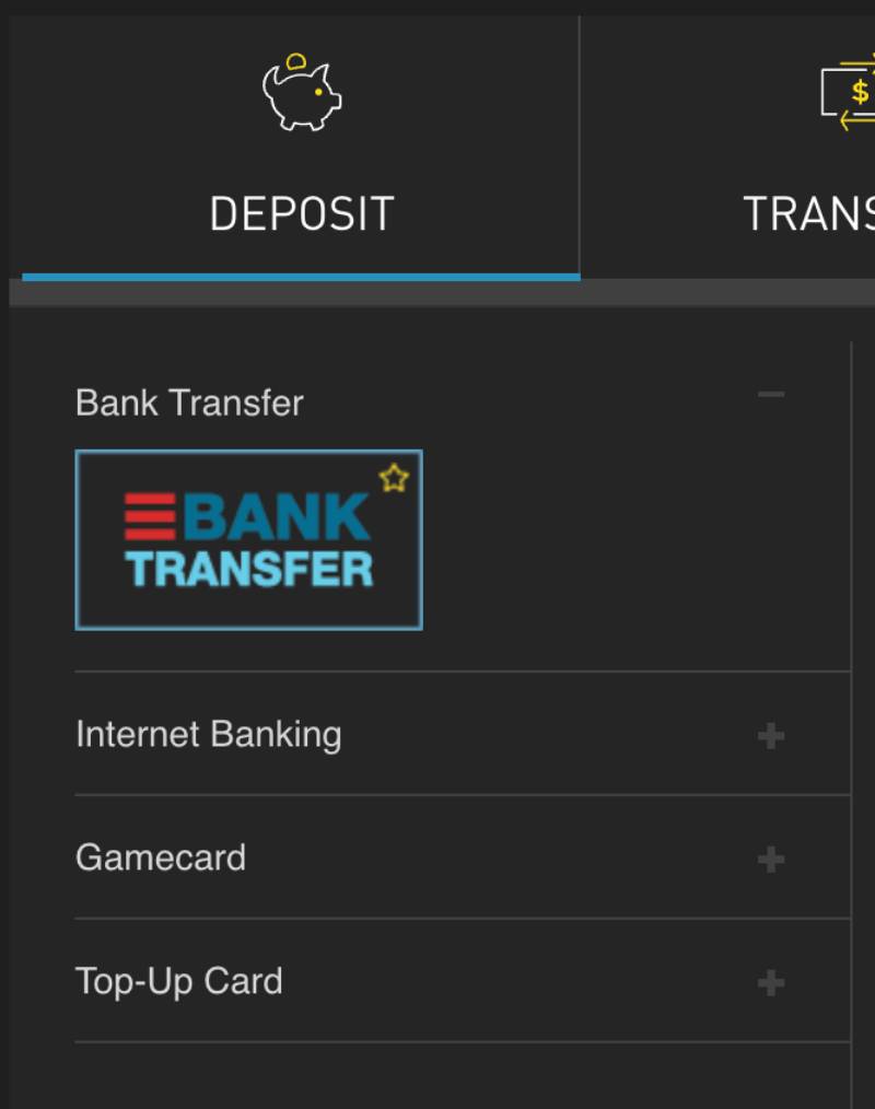 Hướng Dẫn Nạp Tiền W88 - Dễ Dàng, Nhanh Chóng Và Bảo Mật 6 Bước 3: Chọn cách nạp tiền tiện lợi nhất cho bạn.